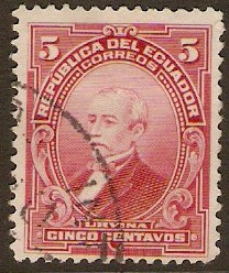 Ecuador 1925 5c President Urvina. SG415.