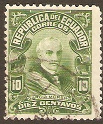 Ecuador 1925 5c President Garcia Moreno. SG416.