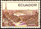 Ecuador 1958 UNESCO HQ Building. SG1128.