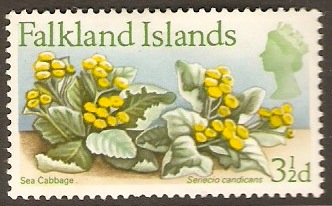 Falkland Islands 1968 3d Flowers Series. SG236.