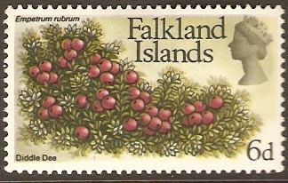 Falkland Islands 1968 6d Flowers Series. SG239. - Click Image to Close