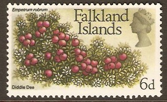 Falkland Islands 1968 6d Flowers Series. SG239.
