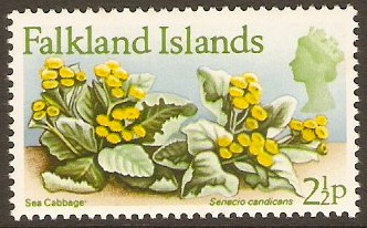 Falkland Islands 1972 2p Flowers Decimal Currency Series. SG280