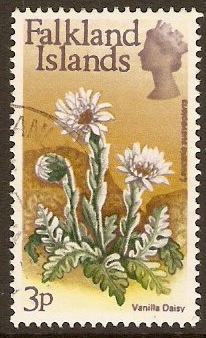 Falkland Islands 1972 3p Flowers Decimal Currency Series. SG281.