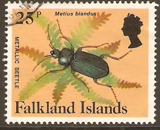 Falkland Islands 1984 25p Insects and Spiders Series. SG480A.