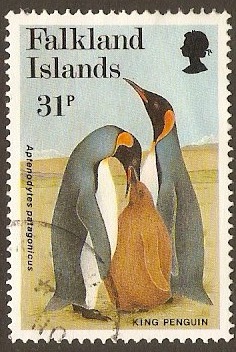 Falkland Islands 1991 31p Endangered Species Series. SG637.