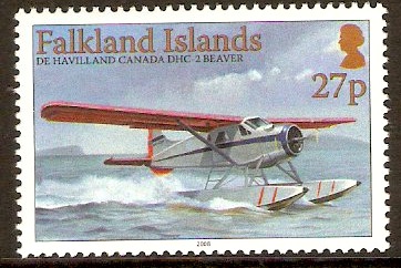 Falkland Islands 2008 27p Aircraft Series. SG1100.