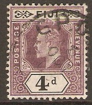 Fiji 1903 4d Dull purple and black. SG109.