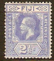 Fiji 1912 2d Bright blue. SG129.