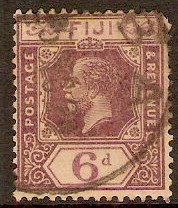 Fiji 1922 6d Dull and bright purple. SG237.