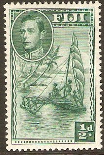 Fiji 1938 d Green. SG249.