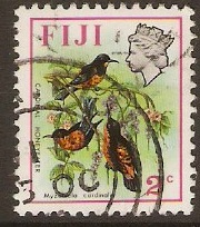 Fiji 1971 2c Birds and Flowers Series. SG436.