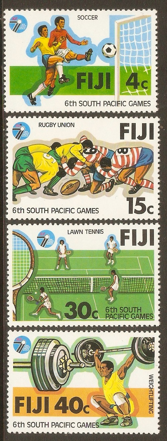 Fiji 1979 6th. South Pacific Games set. SG572-SG575.