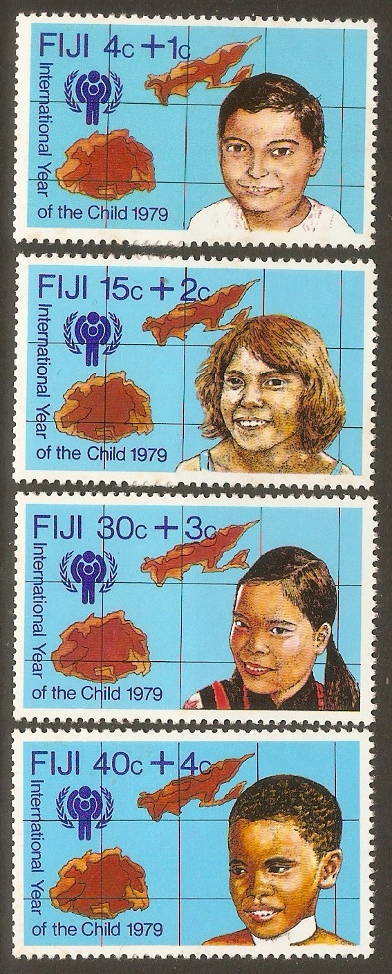 Fiji 1979 Year of the Child set. SG576-SG579.