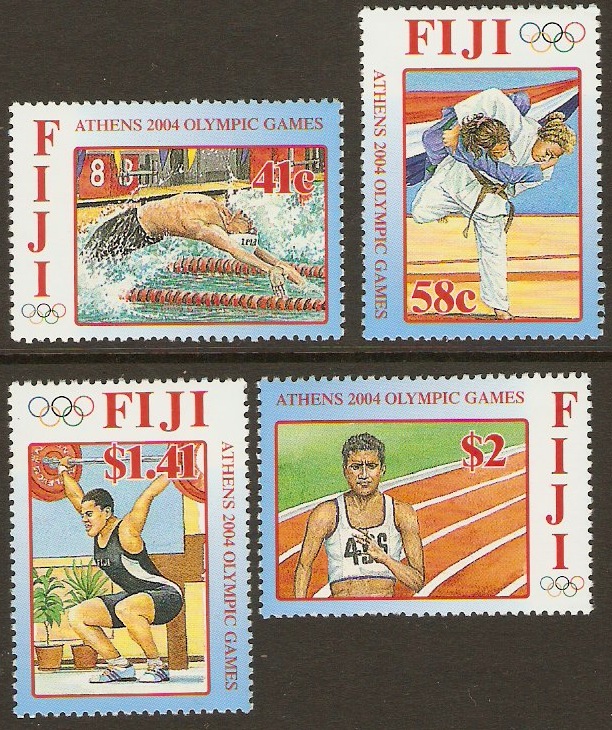 Fiji 2004 Olympic Games Set. SG1233-SG1236.