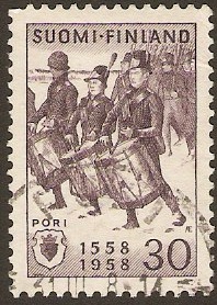 Finland 1958 Pori Foundation Stamp. SG588.