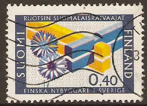 Finland 1967 Settlers Stamp. SG727.