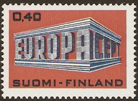 Finland 1969 Europa Stamp. SG752.