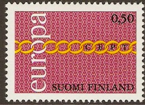 Finland 1971 Europa Stamp. SG782.
