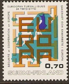 Finland 1973 Security Conference Stamp. SG839.