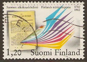 Finland 1982 Periodicals Anniversary. SG1015.