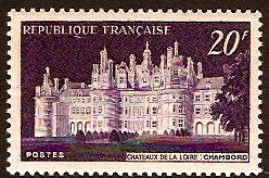 France 1952 Chateau Chambord View. SG1144.