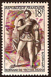 France 1953 18f "Hernani". SG1165.