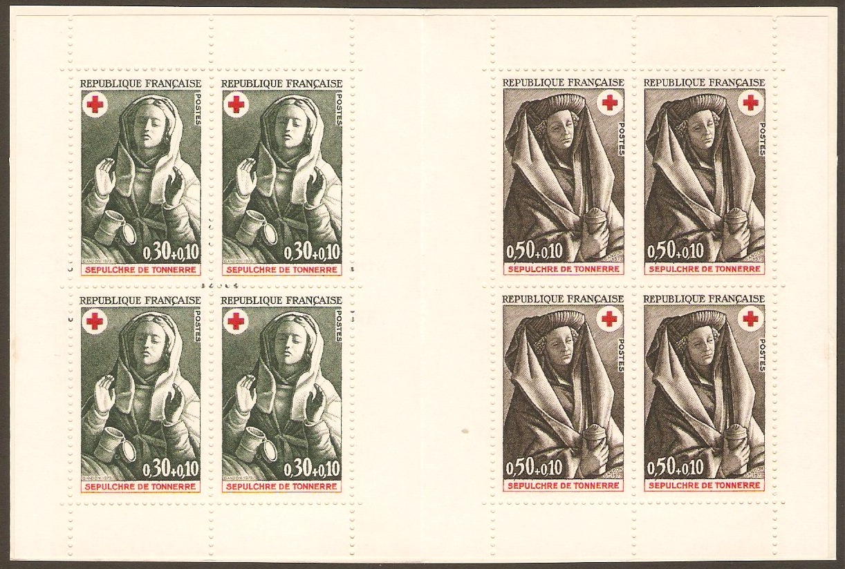 France 1973 Red Cross Stamp Booklet. SGXSB23.