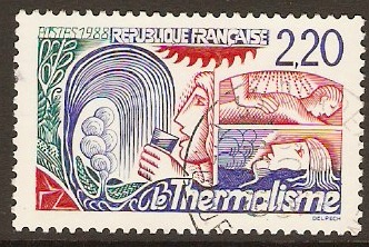 France 1988 2f.20 Thermal Spas Stamp. SG2854.