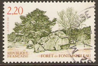 France 1989 2f.20 Fontainebleau forest. SG2883.