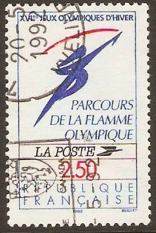 France 1991 2f.50 Olympic Games Stamp. SG3048.