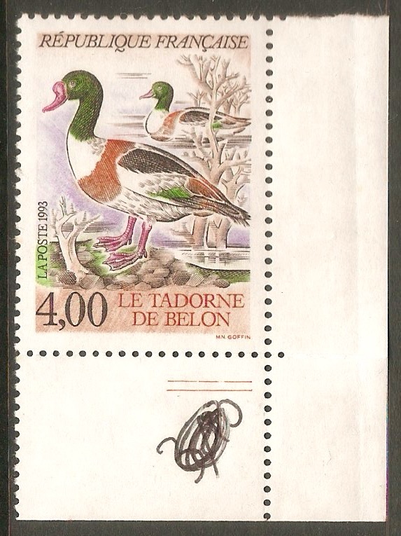 France 1993 4f Ducks series. SG3110.