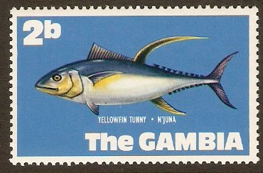 Gambia 1971 2b Fishes Series. SG271.