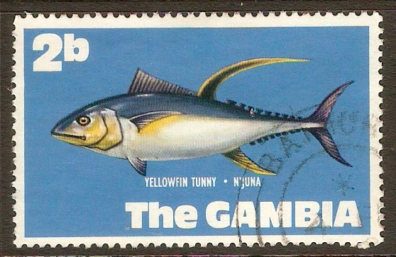 Gambia 1971 2b Fishes series. SG271.