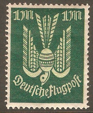 Germany 1922 1m Deep green and pale green. SG223. - Click Image to Close