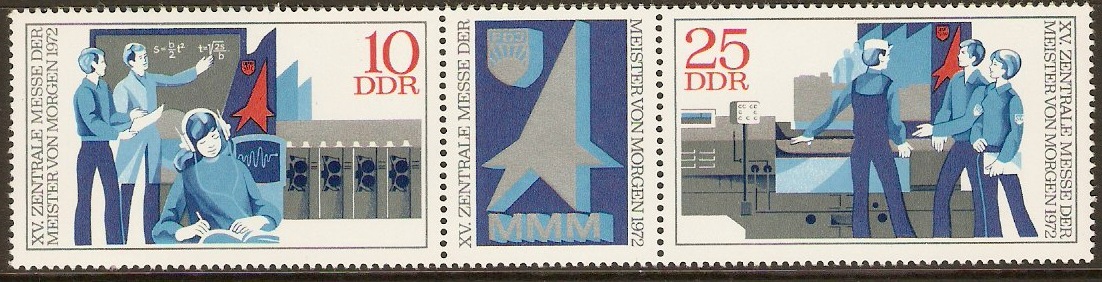 East Germany 1972 Juvenile Inventions Strip. SGE1517a. - Click Image to Close