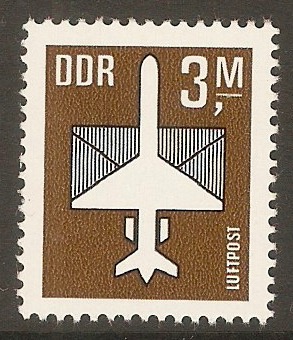East Germany 1982 3m Black & deep yellow-brown. SGE2466.