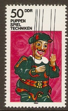 East Germany 1984 50pf Puppets series. SGE2587.
