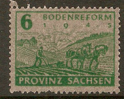 Germany 1945 6pf Green. SGRC24.