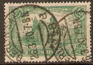 Germany 1920 1m.25 Deep green. SG114a.