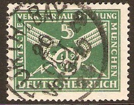 Germany 1925 5pf Green. SG387.