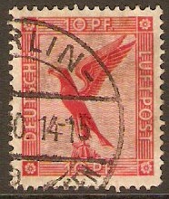 Germany 1926 10pf Carmine. SG393.