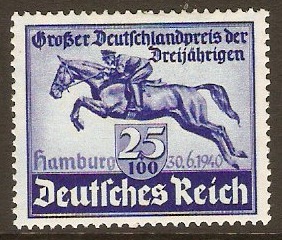 Germany 1940 Hamburg Derby Stamp. SG734.