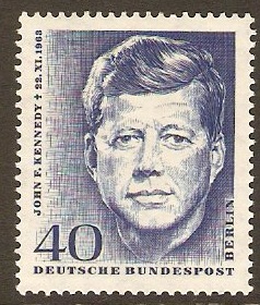 West Berlin 1964 Kennedy Commemoration. SGB235.