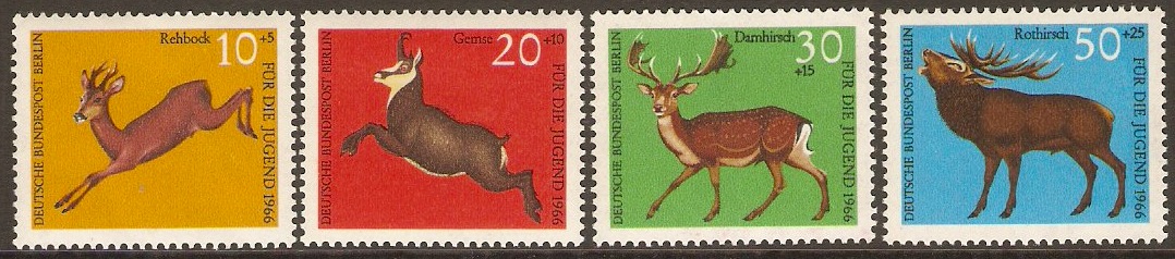 West Berlin 1966 Child Welfare Stamp Set. SG B285-B292.