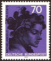 Germany 1975 Michelangelo Commemoration. SG1726. - Click Image to Close