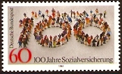 Germany 1981 Social Insurance Centenary. SG1980.