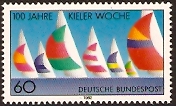 Germany 1982 Kiel Regatta Centenary. SG1996.