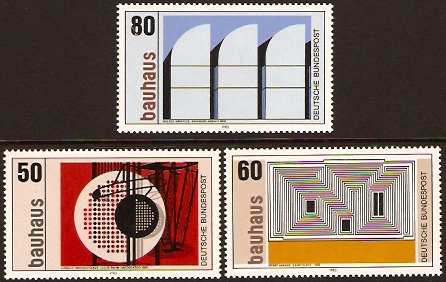 Germany 1983 Bauhaus Art Set. SG2014.