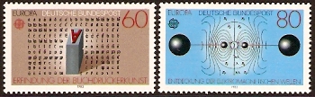 Germany 1983 Europa Stamps. SG2025-SG2026.
